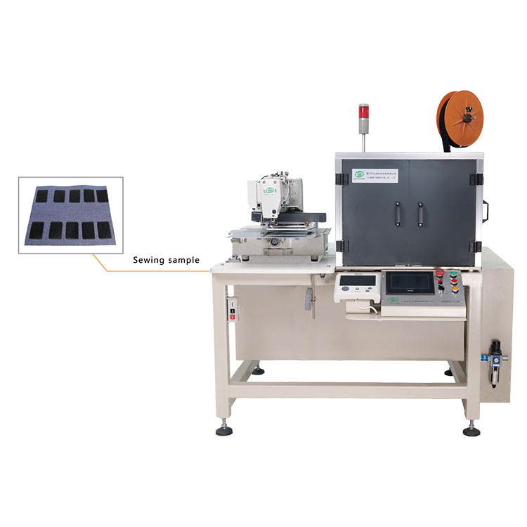 Multifungsi Cutting lan Feeding Magic Tape Machine